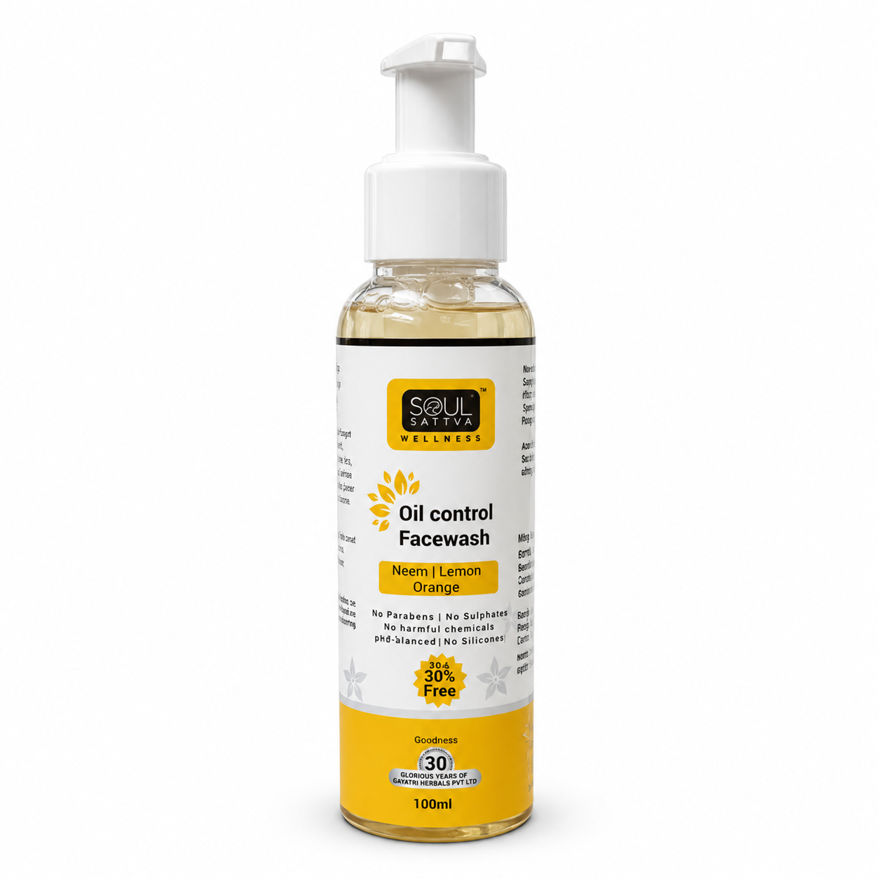 Soul Sattva Oil Control Facewash (100ml)