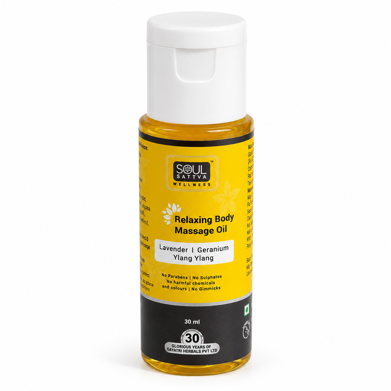 Soul Sattva Relaxing Body Massage Oil Mini