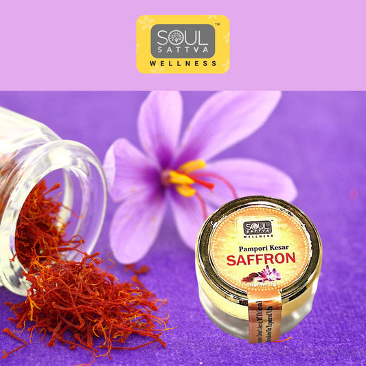 Soul Sattva Pure Kashmiri Saffron (1gm)