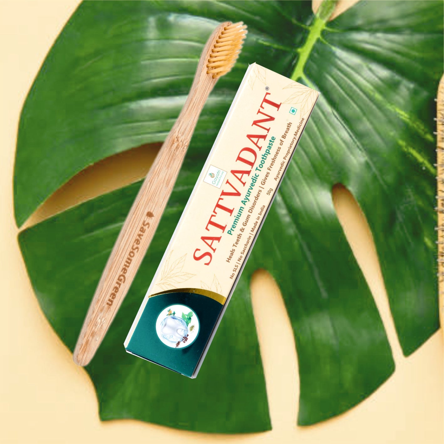 Sattvadant Toothpaste (50gm) – Soul Sattva Wellness