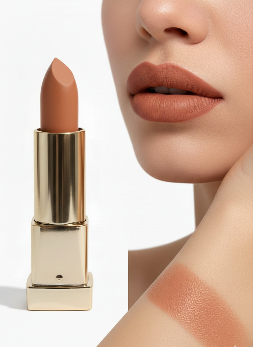 Woman Essence Lipstick (Caramel Nude) [8gm]