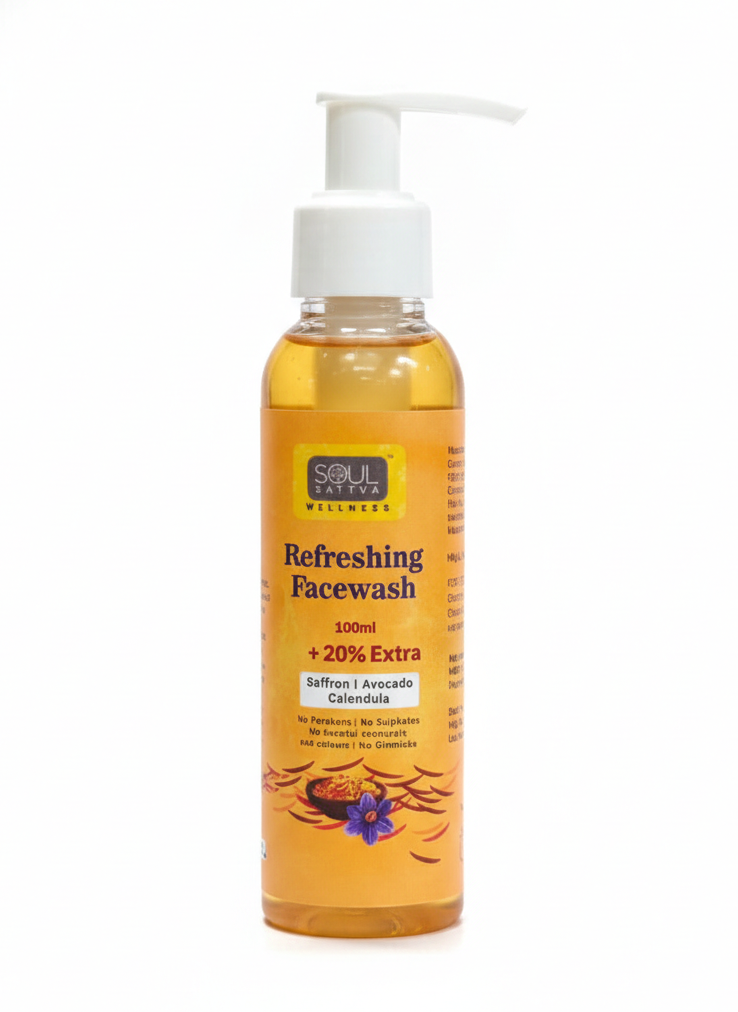 Soul Sattva Refreshing Face wash (100ml)