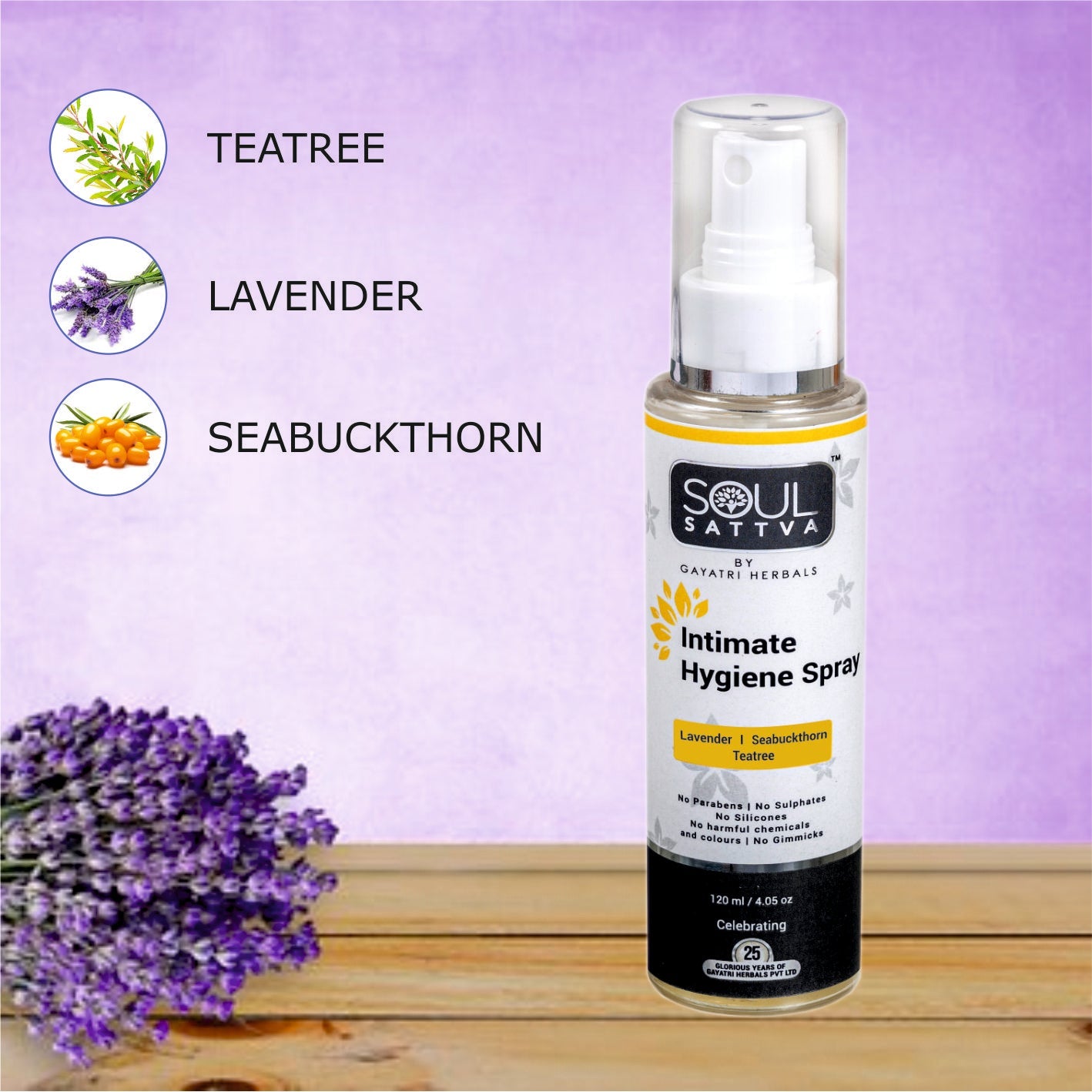 Soul Sattva Intimate Hygiene Spray (120ml)