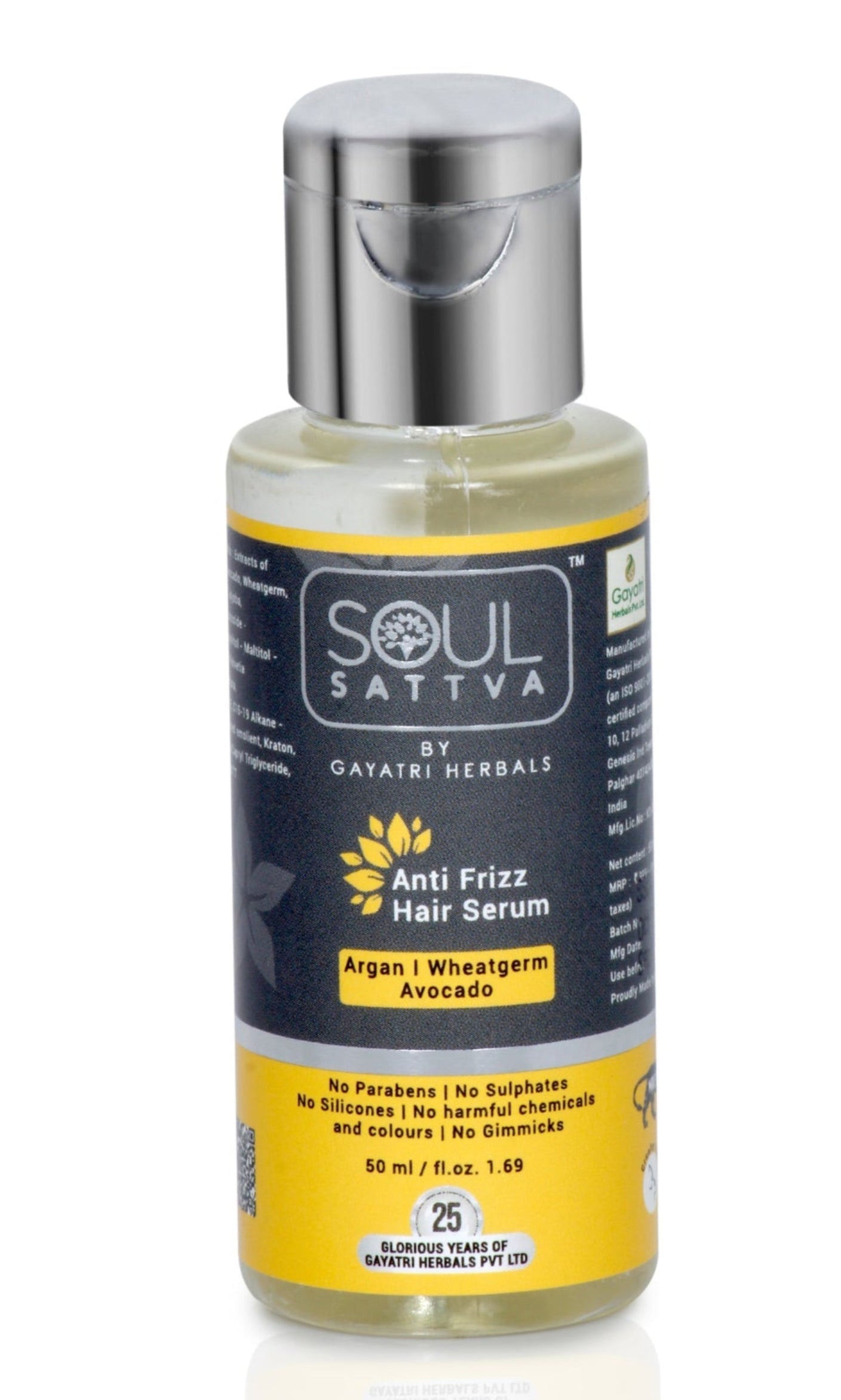 Soul Sattva Anti Frizz Hair Serum (50ml)