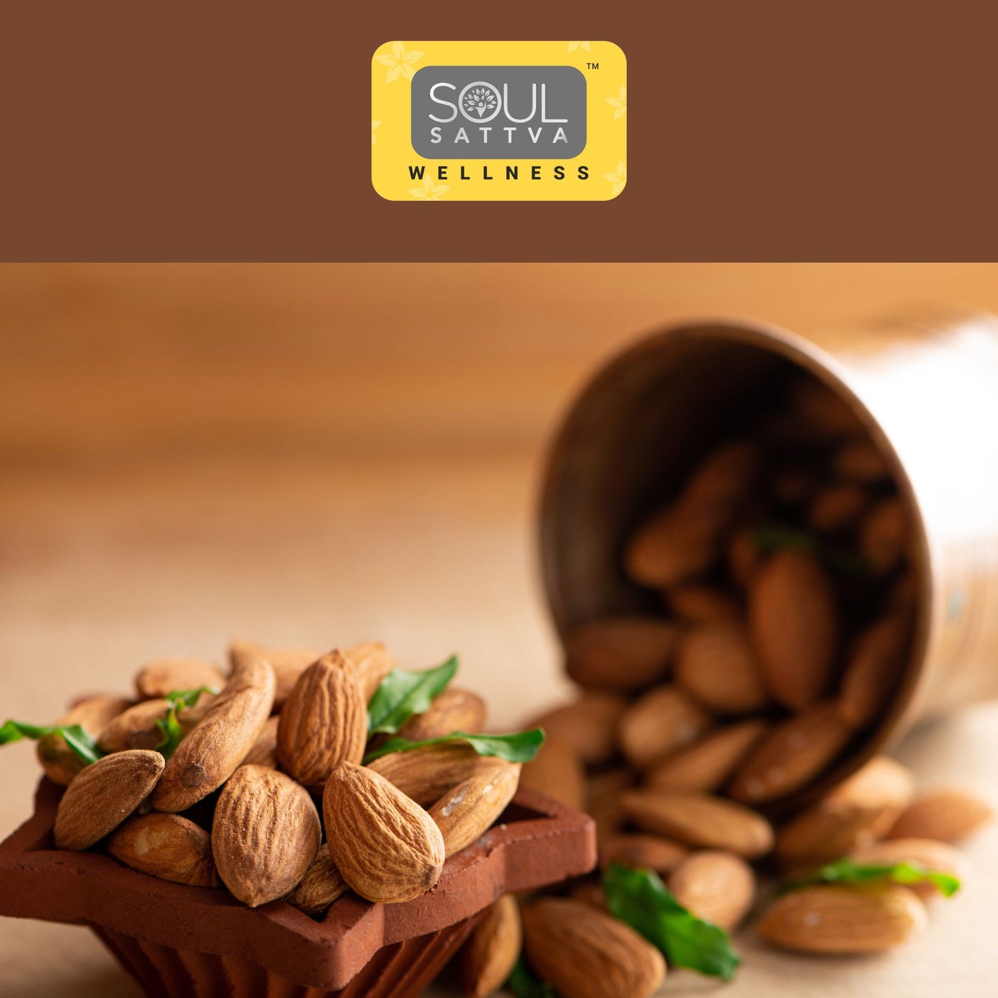 Soul Sattva Almonds (500gm)